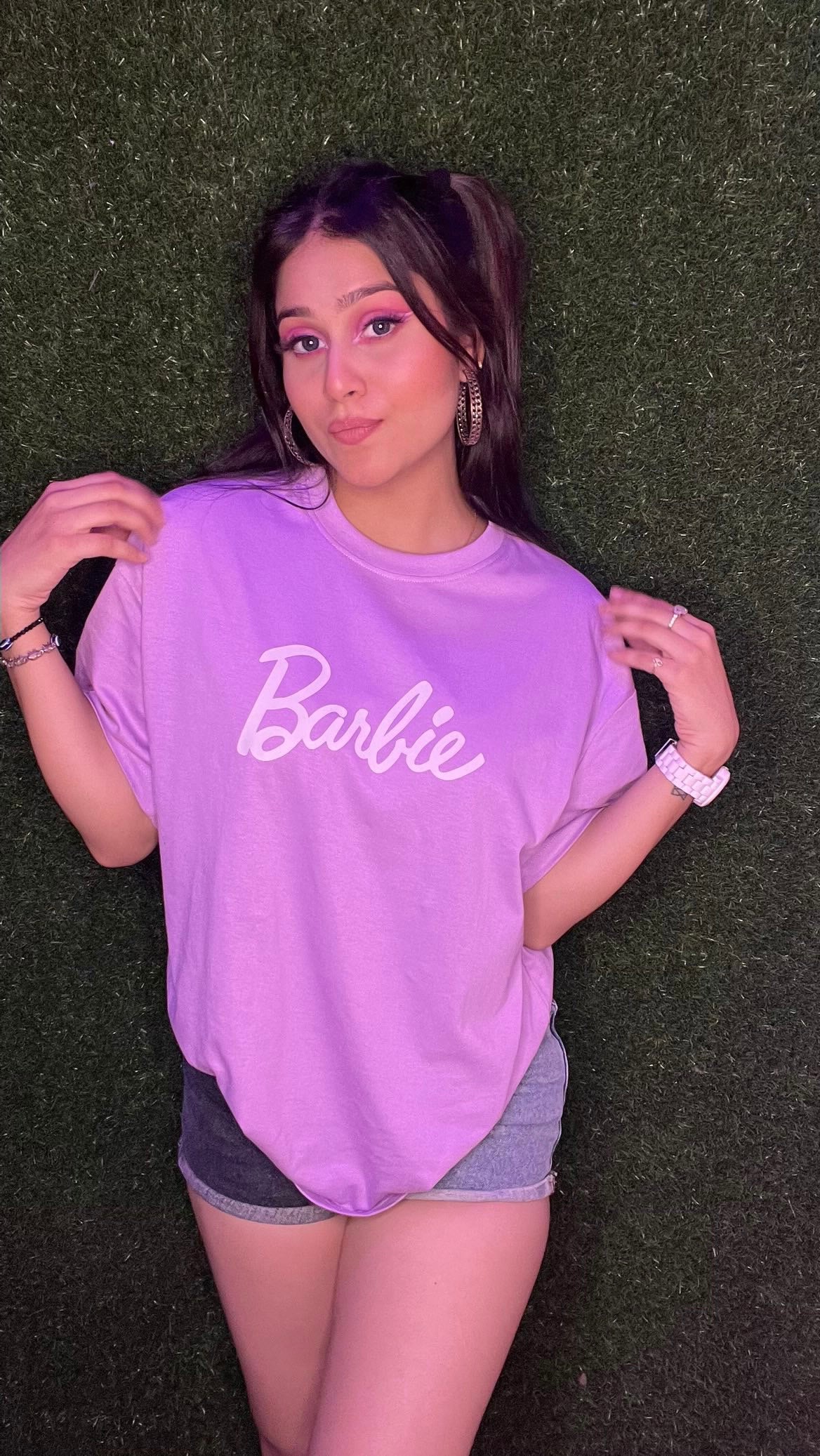 "BARBIE" GIRLS' OVERSIZE TEE