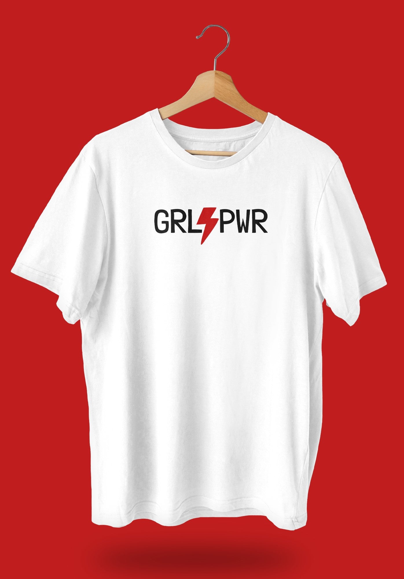 "GRL PWR" UNISEX OVERSIZE TEE