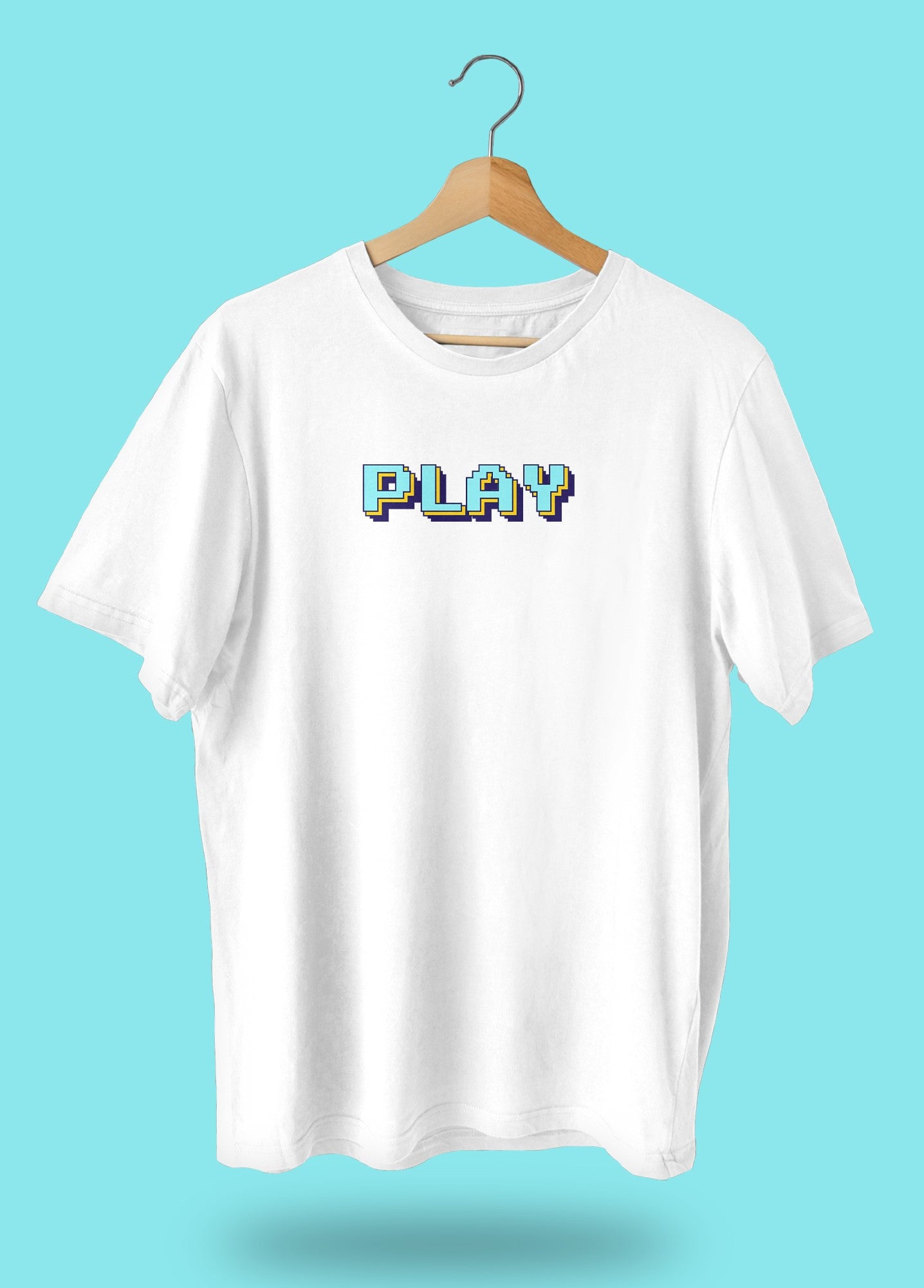 "PLAY" UNISEX OVERSIZE TEE